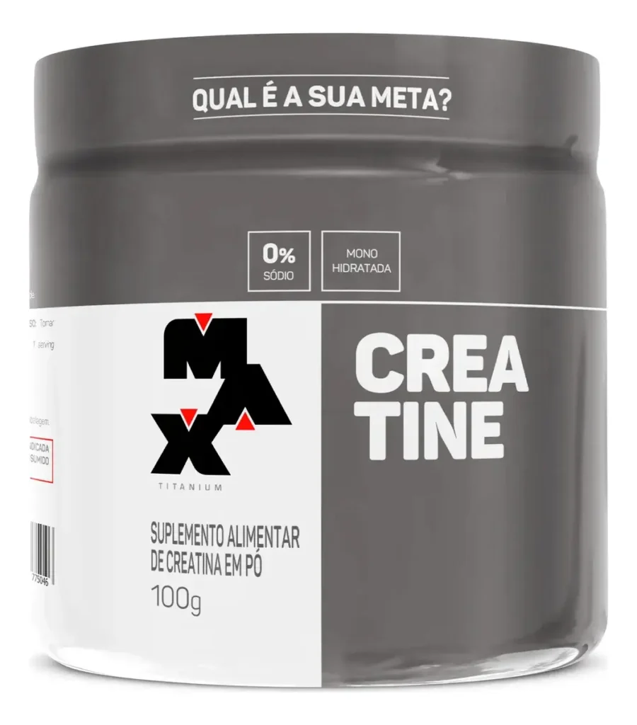Creatina Max Titanium é boa? Review da Creatina 100g Monohidratada